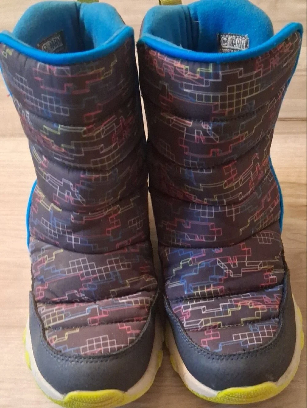 Merrell Navy Blue Boys' Waterproof Winter Boots Size 2